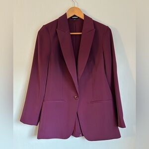 Express Women's Deep Purple blazer